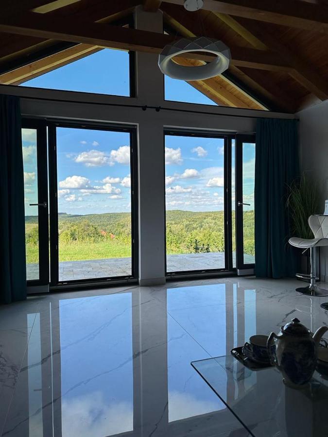 Casa Moderna In Sinteu - Intersectia Intre Modern Si Linistea Naturii Huta Voivozi Esterno foto