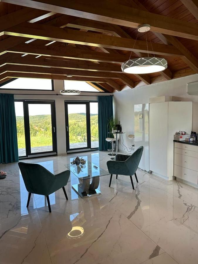 Casa Moderna In Sinteu - Intersectia Intre Modern Si Linistea Naturii Huta Voivozi Esterno foto